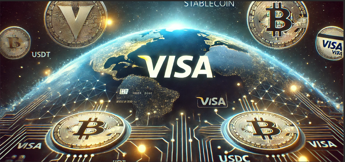 Visa 推出穩定幣研究報告：鏈上交易美元化，超五成都由穩定幣結算