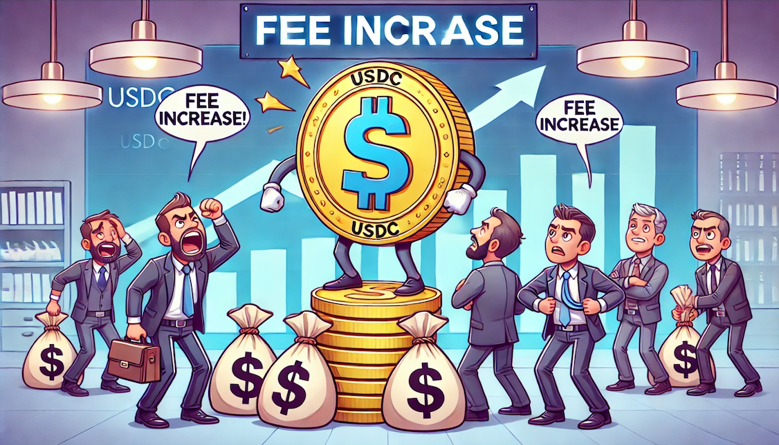 穩定幣競爭激烈：Circle 再次調整 USDC 大額匯兌手續費