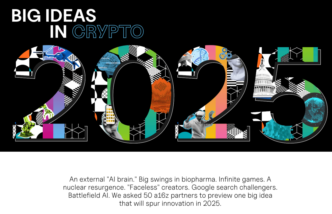 a16z 2025 Big Ideas：創新驅動世界的十大趨勢 – 加密貨幣篇，由 AI 營運的區塊鏈？